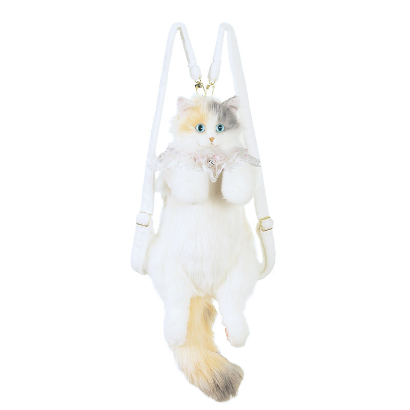 Premium Realistic Cat Plush Backpack for Girls (MOST SELLING)