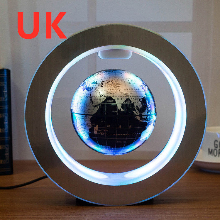 Round LED World Map Floating Globe (Magnetic)