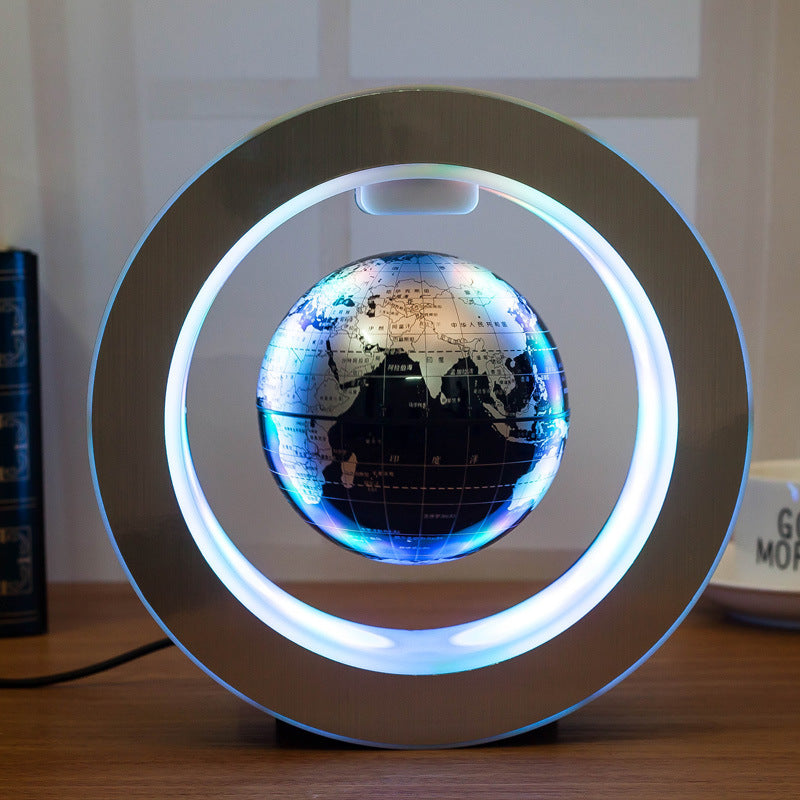 Round LED World Map Floating Globe (Magnetic)