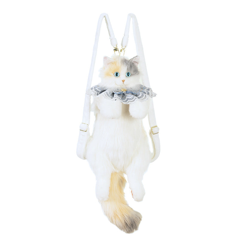 Premium Realistic Cat Plush Backpack for Girls (MOST SELLING)