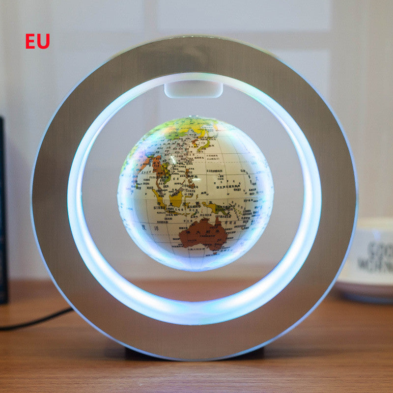 Round LED World Map Floating Globe (Magnetic)