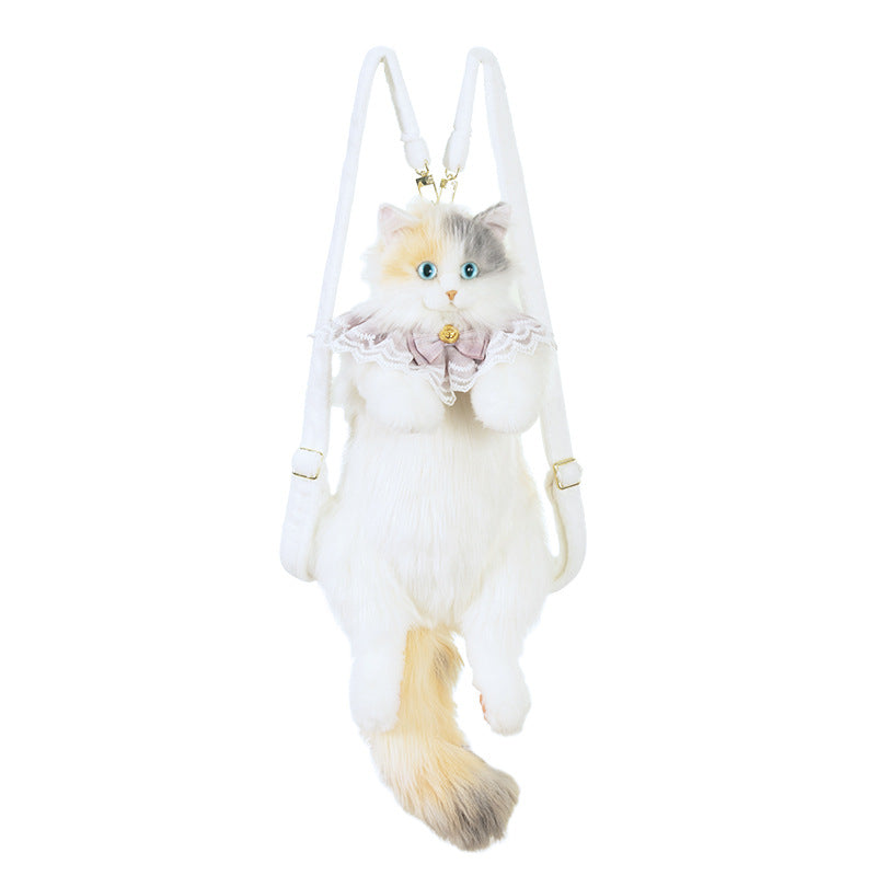 Premium Realistic Cat Plush Backpack for Girls (MOST SELLING)